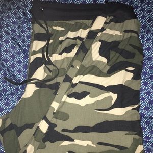 Camouflage Joggers